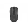 Natec Optical Mouse HOOPOE 2 1600 DPI, USB, juoda
