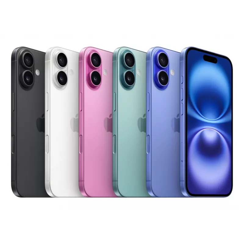 Išmanusis telefonas Apple iPhone 16 6,1 colio 128GB Teal
