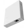 PoE įpurškiklis MikroTik GPEN21 su SFP palaikymu, Gigabit Ethernet (10/100/1000 Mbps), 2 RJ-45 prievadai, baltas, 12–57 V įėjimas