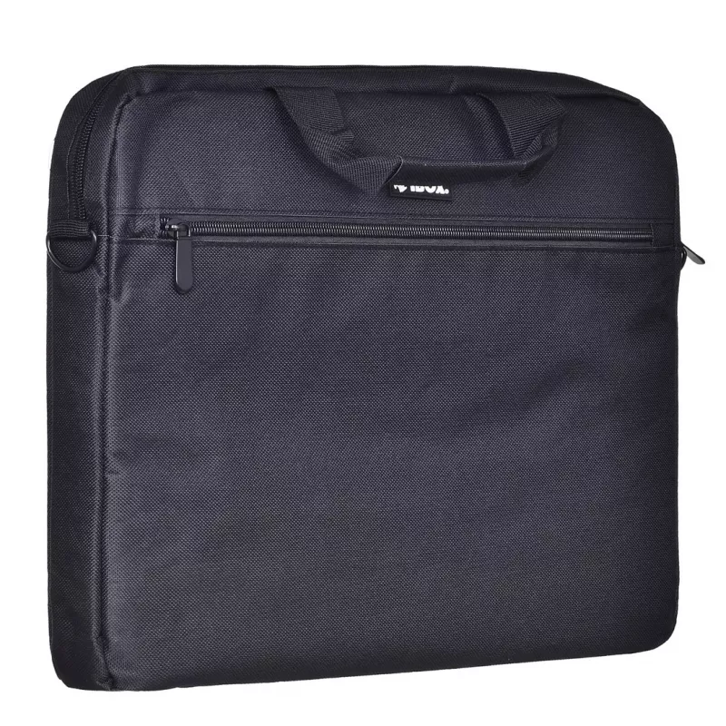 Portfelis iBOX TN6020, skirtas 39,6 cm (15,6 col.) nešiojamiesiems kompiuteriams – nailonas, juoda, peties diržas