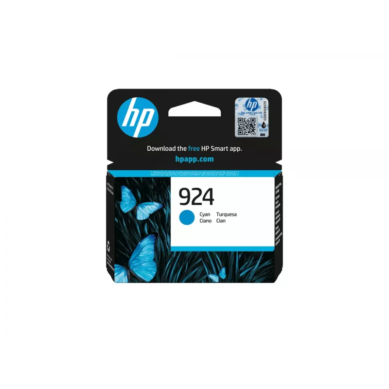 HP 924 Cyan Original rašalo kasetė