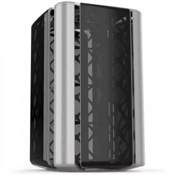 Korpusas kompiuteriui Geometric Future M2 THE ARK Case TG - pilkas
