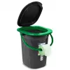 Šiukšlių konteineris Greenblue GB320BB juodas mėlynas plastikinis 19L