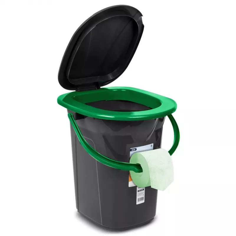 Šiukšlių konteineris Greenblue GB320BB juodas mėlynas plastikinis 19L