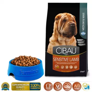Farmina Pet Food SENSITIVE LAMB MEDIUM & MAXI 14 kg Suaugusiems šunims
