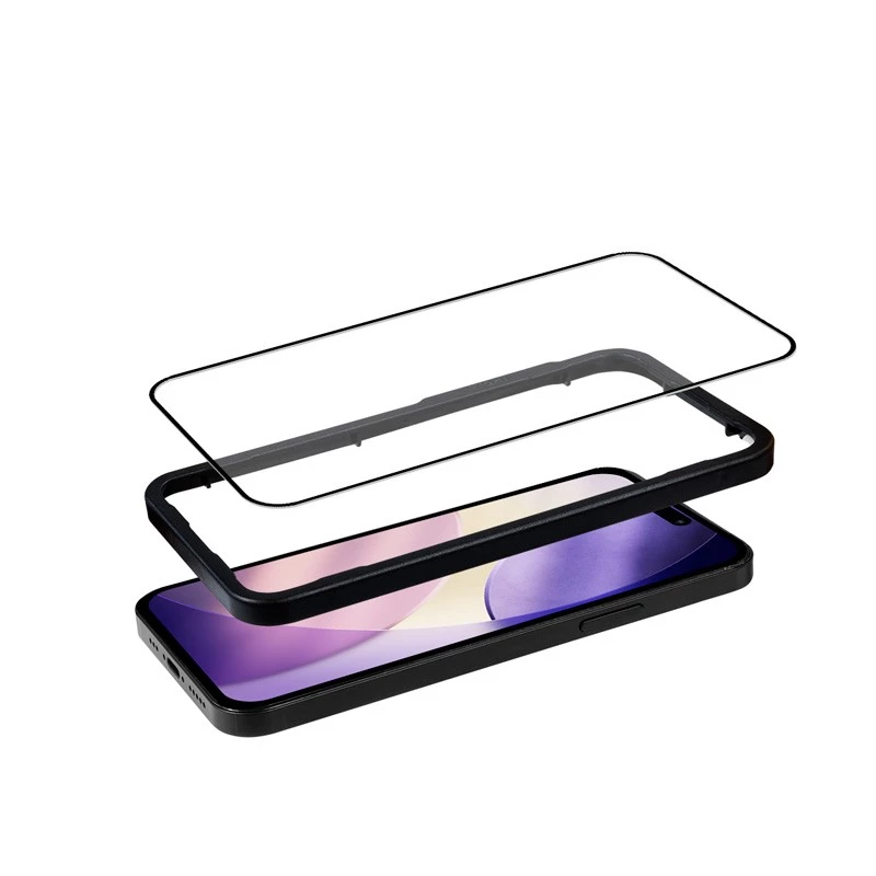 Crong montavimo rėmelis grūdinto stiklo apsaugai iPhone 17 (CRG3DAGIP1763)
