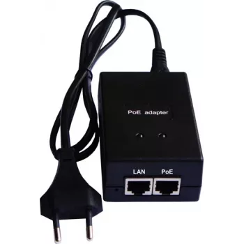 PoE įpurškiklis extra digital POE-004 1 kanalo 48V 15W vieno įrenginio maitinimui per Ethernet