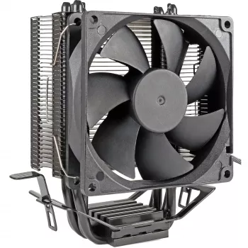 Oro aušintuvas INTER-TECH 4P90 Bulk, 92 mm hidraulinis ventiliatorius, 125 W TDP, suderinamas su AM5/AM4/AM3 ir LGA 1700/1200/115x/775