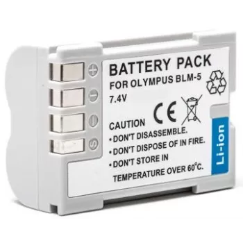 Įkraunama baterija extra digital PS-BLM5 7,2 V 1200 mAh kameroms ir nešiojamiems įrenginiams
