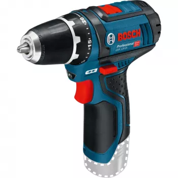 Bosch GSR 12V-15 Professional gręžtuvas-suktuvas 650 g Juoda, Mėlyna, Raudona, Sidabrinė