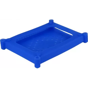 Inter-Tech 88885384 mėlynas silikoninis dėklas 2,5 inch diskų apsaugai