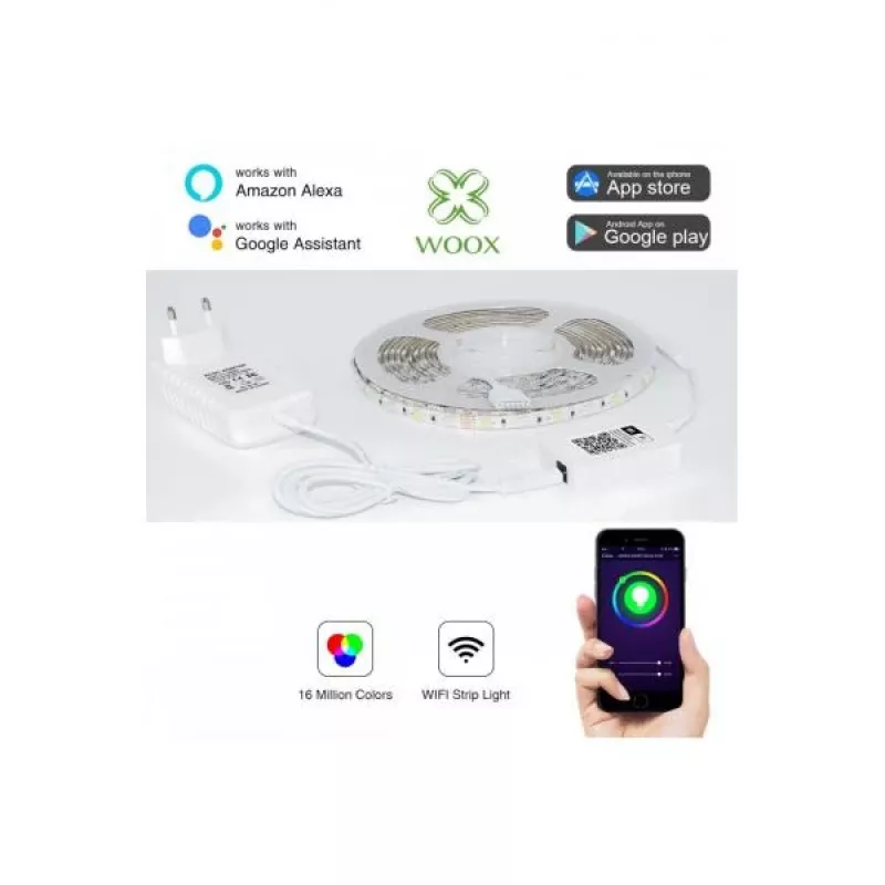 WOOX R5093 protinga LED juosta Wi-Fi 24 W