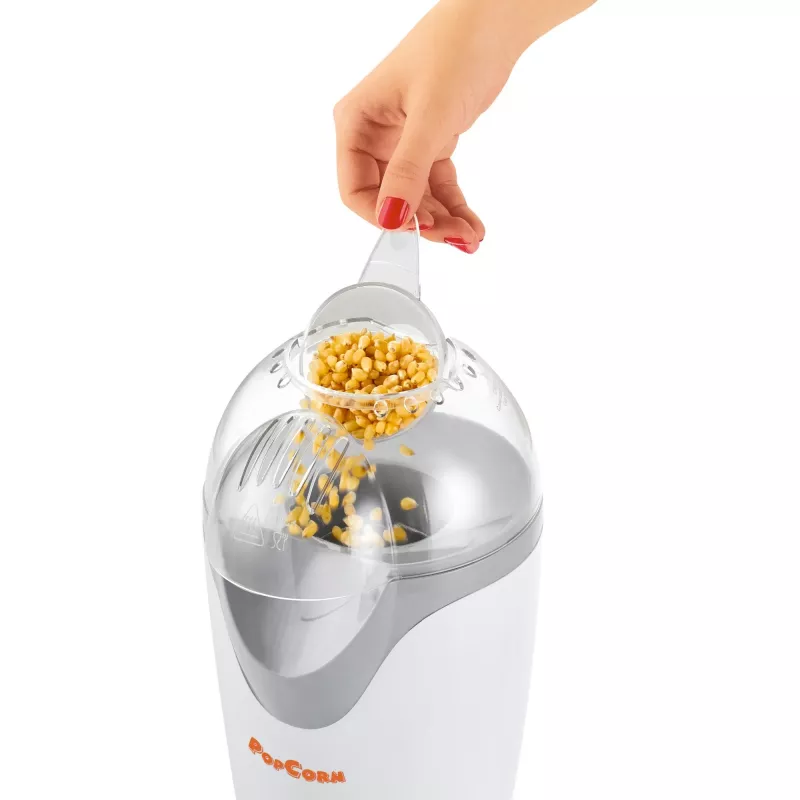 Clatronic PM 3635 1200W balta kukurūzų spragintuvė (263335)