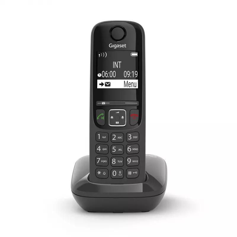 Belaidis DECT telefonas Gigaset AS690, juodas