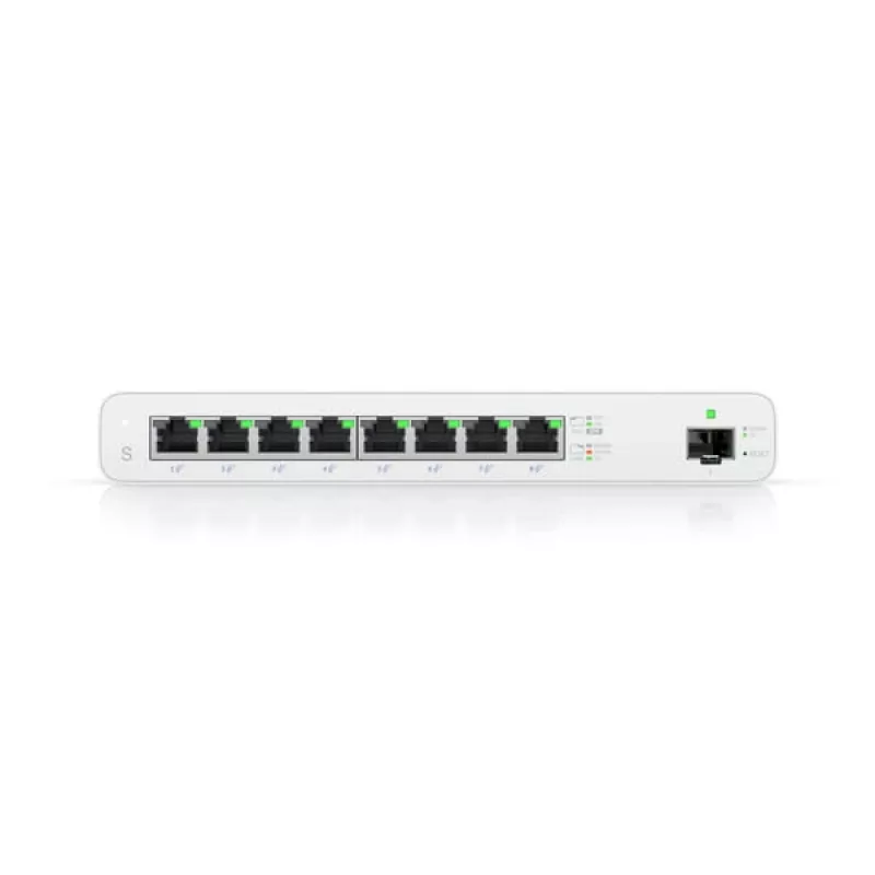 Ubiquiti Networks UISP valdomas L2 Gigabit Ethernet (10/100/1000) maitinimas per Ethernet (PoE) baltas (UISP-S-EU)