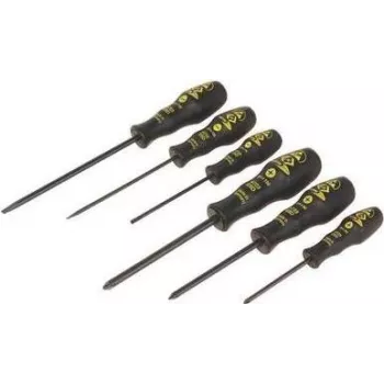 ESD įrankis c.k tools T4741 — antistatinis rankinis įrankis, juodas/geltonas