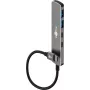 Goobay Slim 4-Port USB-Hub USB-C į USB-A 5 Gbit/s – Plug USB 3.2 (79159)