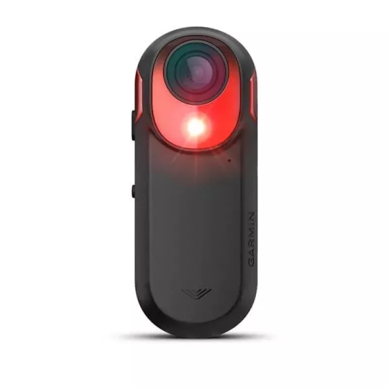 Galinio vaizdo radaras su kamera Garmin Varia RCT716 – belaidis, IPX7, 220° matymo kampas, iki 10 h baterija, 147 g