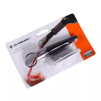 Le Creuset vyno pilstytuvas ir aeratorius WA-143 WA143 juodas (59138011047068)
