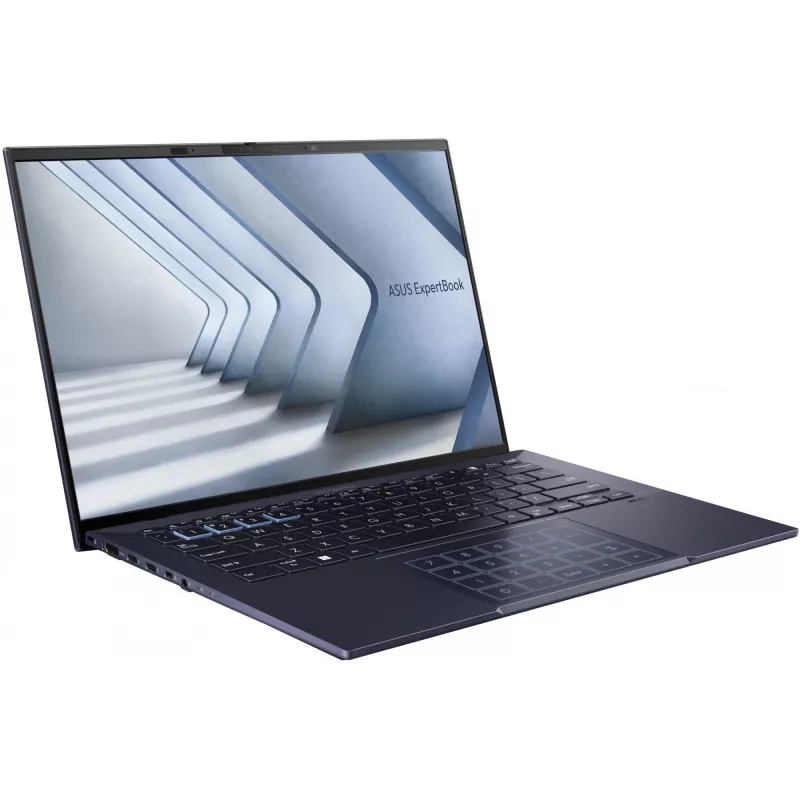 ASUS ExpertBook B9 OLED B9403CVAR-PP1735X nešiojamas kompiuteris, Intel Core 7 150U, 35,6 cm (14 col.) WQXGA+ OLED, 16 GB LPDDR5x, 512 GB SSD, Wi-Fi 6E, Windows 11 Pro, juoda