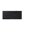 CHERRY STREAM TKL klaviatūra, USB, QWERTZ, Šveicariškas išdėstymas, Juoda