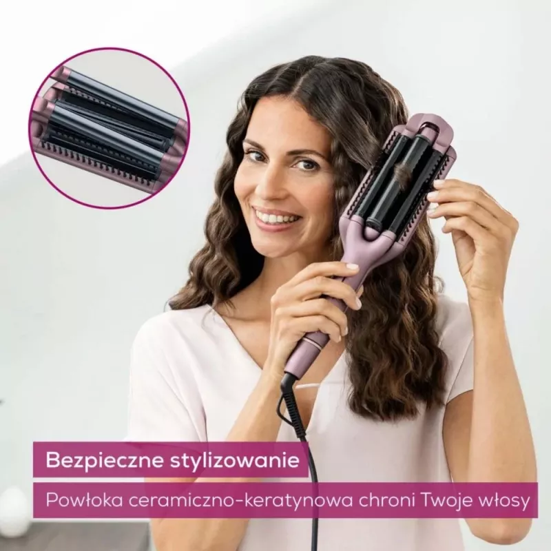 Plaukų formavimo prietaisas Beurer HT65 2-in-1 garbanojimo ir tiesinimo įrankis