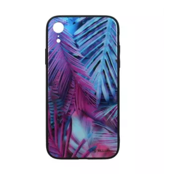 Apsauginis stiklas Tellur Cover Glass print iPhone XR su atspausdintu palmės dizainu
