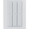 HERMA 15186 lipnūs etikečių lapeliai balti 15x45 mm 6 vnt.