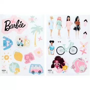 Paladone Barbie Personalizavimo Sieniniai Lipdukai