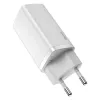 Baseus CCGAN2L-B02 Įkroviklis AC Greitasis Įkrovimas 20V 1xUSB 1xType-C Baltas