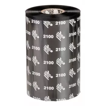 Zebra 2100 Wax termo juosta 450 m Juoda