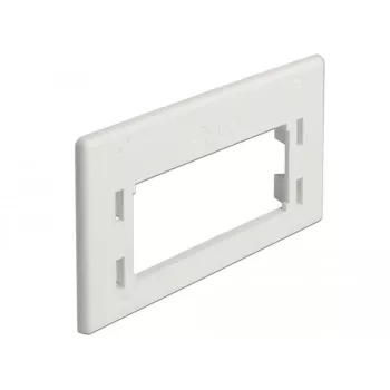 Keystone adapterio plokštė, Montavimo (Balta)