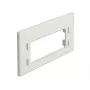 Keystone adapterio plokštė, Montavimo (Balta)