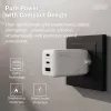 Sieninis įkroviklis DIGITUS DA-10303 67W GaN, 2× USB-C + 1× USB-A, 100–240 V, baltas