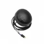 Poynting A-PUCK-0001-V2-01 juoda 5G/LTE SISO antena su SMA (M) jungtimi ir 2 m kabeliu, 6 dBi, skirta transporto priemonėms / jūrų reikmėms, PUCK-1