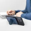 Magnetinė kortelių piniginė UniQ Flixa su MagSafe, juoda (jet black)