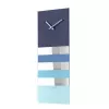NeXtime klok 2855bl Bold Stripes, 38x19 cm, sieninis, mėlynas