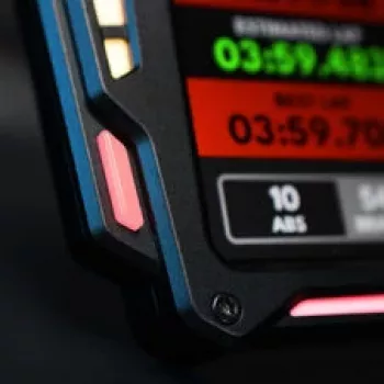 SOELPEC XR-7 Display, Simracing-Touchscreen, RGB-Telemetrija - juoda