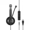 EPOS | SENNHEISER IMPACT SC 75 USB MS ausinės su mikrofonu, laidinės, USB Type-A, juodos
