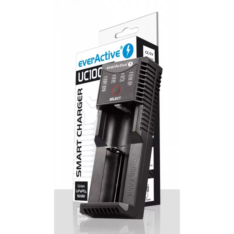Įkroviklis Everactive UC100C Battery Black
