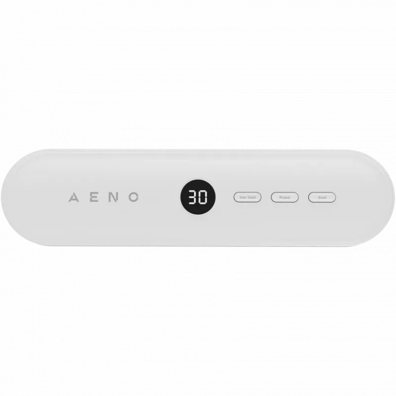 Vakuuminis sandariklis AENO, baltas, LED ekranas, 80W, -65kPa (±5kPa)