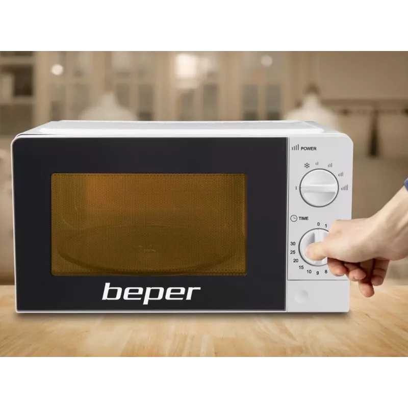 Mikrobangų krosnelė Beper BF.570, 700W, 20L