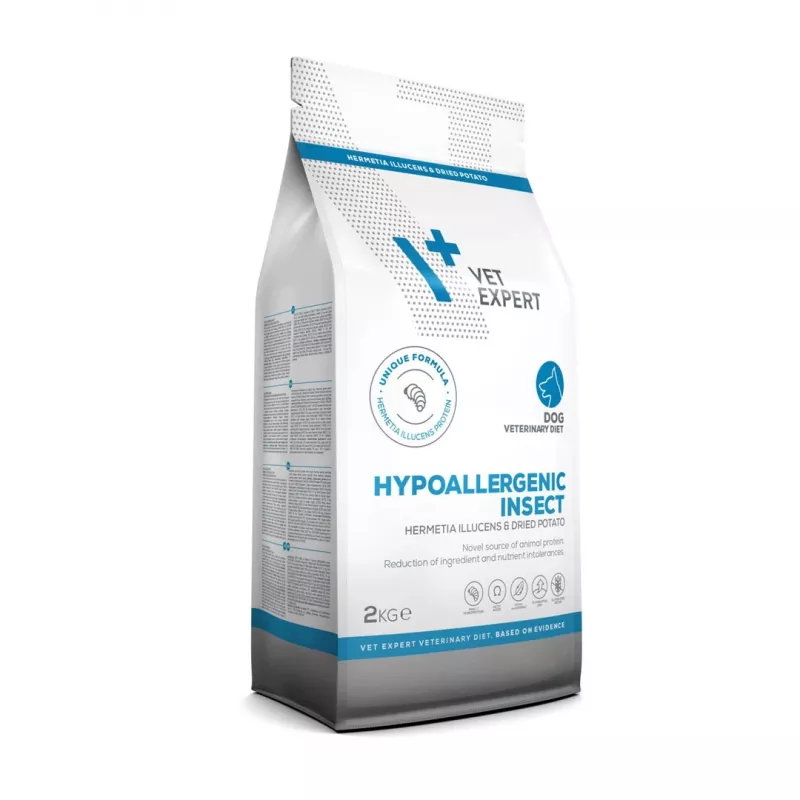 Sausas šunų ėdalas VETEXPERT Veterinary Diet Hypoallergenic Insect 2 kg