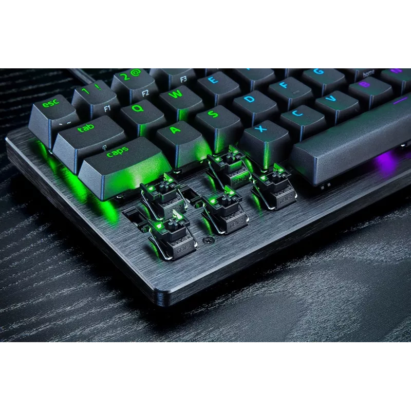 Razer Huntsman V3 Pro Mini žaidimų klaviatūra USB QWERTZ juoda