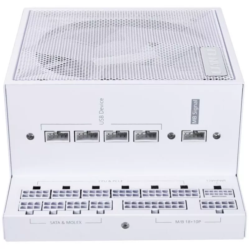 Maitinimo blokas Lian Li EG0850 850 W SFX, 20-pin ATX, 80 PLUS Gold, Baltas