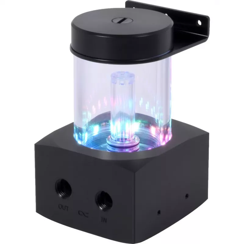 Vandens blokas Alphacool 15380 Akrilas Aliuminis Plastikas Juodas 76.5x131x76.5 mm
