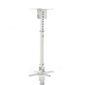 Lubinis projektoriaus laikiklis P-107W 45-76 cm baltas 15 kg