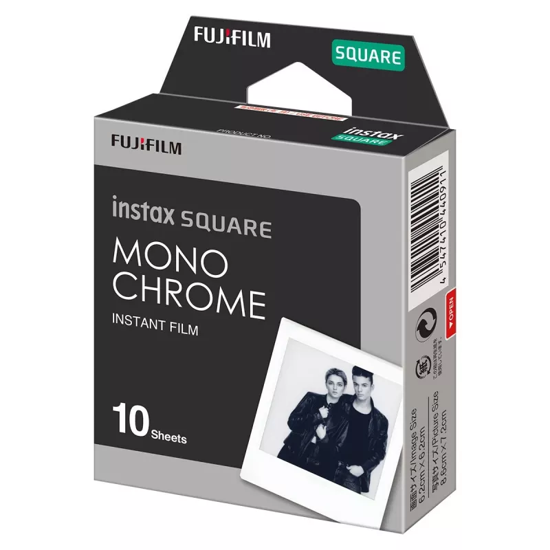 Fujifilm Instax Square 10 lapų nespalvota momentinė juostelė