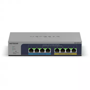 NETGEAR MS108TUP valdomas L2 2.5G Ethernet (100/1000/2500) Power over Ethernet (PoE) pilkas
