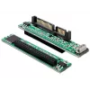 Adapteris DeLOCK 61987 SATA 22p į IDE 44p juodas/žalias
